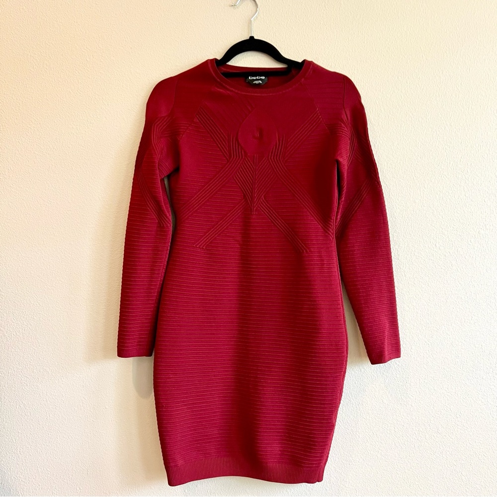 Bebe Knit Bodycon Dress